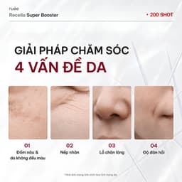Serum cấp ẩm, dưỡng sáng RUÉE Recella Super Booster 200 Shot 50ml, hỗ trợ mờ nếp nhăn - Chính hãng Hàn Quốc 3