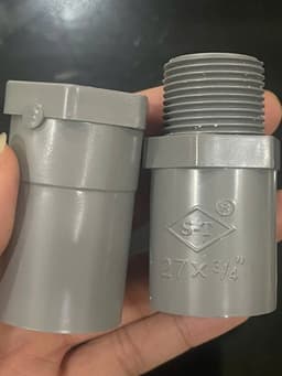 Bộ Răng (Nối Ren) PVC Phi 21, 27 – Ren Trong / Ren Ngoài -  Nhựa Siêu Thành – Ren Nối Ống Nước 4