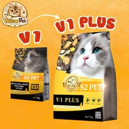 Hạt Mèo S2PET V1 PLUS 30% Topping Dinh Dưỡng Thơm Ngon - Chính Hãng - Túi Seal 1kg | YLP Market 3