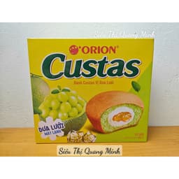 Hộp Bánh Custas Orion Kem Trứng, Ít Đường, Đủ Vị 282g (12 Gói) 8