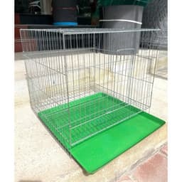 Lồng nuôi chim bồ câu , gà tre Kích thước 50x50x50cm chất liệu sắt mạ kẽm 2