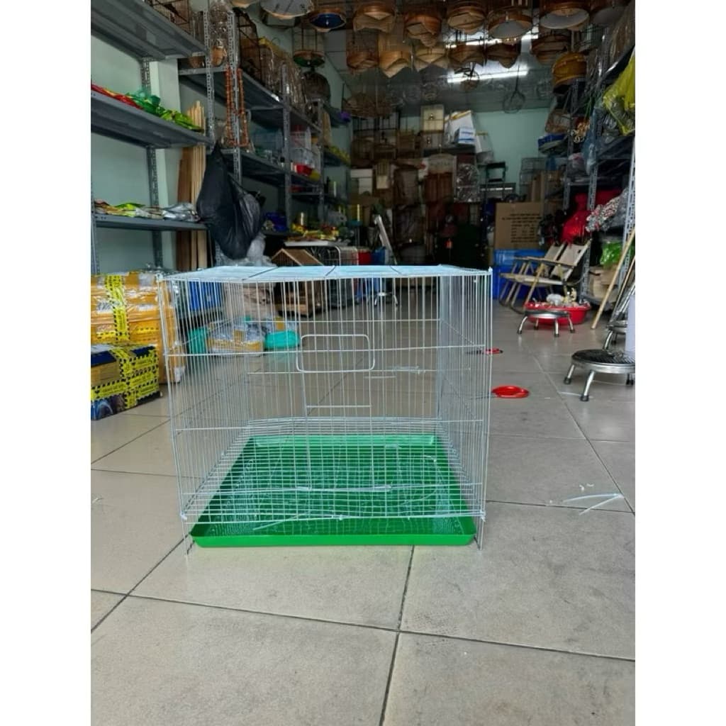 Lồng nuôi chim bồ câu , gà tre Kích thước 50x50x50cm chất liệu sắt mạ kẽm