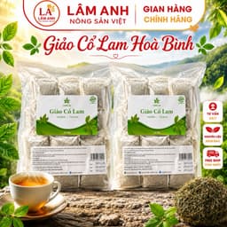 1Kg Giảo Cổ Lam 5 Lá Hòa Bình (Đạt Chuẩn GACP WHO), Sao Tươi Cao Cấp, Hỗ Trợ Ổn Định Huyết Áp, Giúp Ngủ Ngon, Thanh Lọc Cơ Thể, Giải Nhiệt 3