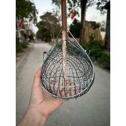 Lồng bẫy chim Vành Khuyên, hút mật chất liệu sắt giá rẻ, nhạy, bền đẹp 4
