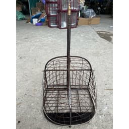 Lồng bẫy chim Chào Mào chất liệu lụi kỹ vip, siêu nhạy, bền đẹp, móc xoay 360 tiện lợi 3