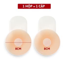 Miếng Dán Nâng Ngực Silicon Có Miếng Kéo Chống Xệ Tạo Hình Ngực Căng Tròn Lê Ngọc 358 8