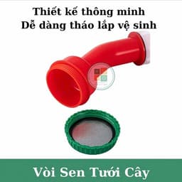 Vòi sen tưới cây 1000 lỗ chuyên cho rau, lan và hoa cây cảnh 9