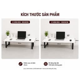 Bàn Ngồi Bệt Gấp Gọn Đa Năng – Bàn Học, Bàn Làm Việc Gỗ Dày 18mm Size 80x40cm 100x50cm 4