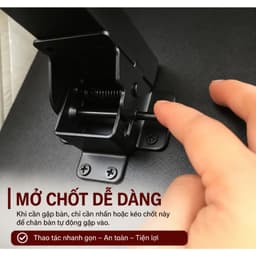 Bàn Ngồi Bệt Gấp Gọn Đa Năng – Bàn Học, Bàn Làm Việc Gỗ Dày 18mm Size 80x40cm 100x50cm 5