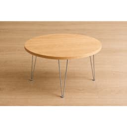 Bàn tròn Ngồi Bệt Gấp Gọn Mini( chân kẹp V ) – Bàn Xếp Học Trên Giường, Đi Dã Ngoại_Gỗ MDF Dày 18mm 3