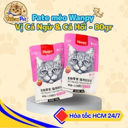Combo 10 Gói Pate Wanpy Cho Mèo Mix Vị Ngẫu Nhiên - 80gr Chính Hãng | YLP Market 2