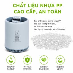 Ống Cắm Dao Đũa Nhựa Chia Ngăn 2781 Hokori Đa Năng Có Khay Thoát Nước Thiết Kế Gọn Gàng GD402 3