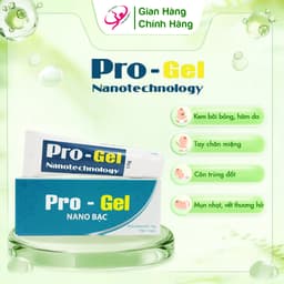 Kem Hăm Da, Bỏng, Tay Chân Miệng, Côn Trùng Đốt, Mụn Nhọt, Vết Thương Hở, An Toàn Cho Trẻ Sơ Sinh - Pro Gel Nano Bạc 1