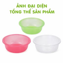 Bát Nhựa Đựng Cơm Canh Việt Nhật 6821 6823 6824 Chất Liệu Nhựa PP Cao Cấp Bền Đẹp Nhiều Kích Thước Màu Sắc GD405 2