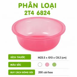 Bát Nhựa Đựng Cơm Canh Việt Nhật 6821 6823 6824 Chất Liệu Nhựa PP Cao Cấp Bền Đẹp Nhiều Kích Thước Màu Sắc GD405 9