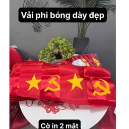 Dây 20 lá cờ treo, dây cờ Việt Nam, dây cờ Tổ Quốc , Đảng trang trí Tết,lễ hội dài gồm 20 cờ 3