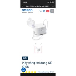 Máy xông khí dung Omron NE-C106 6