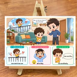 Thẻ Flash EVON BABY dạy bé tập nói - CHÀO HỎI, XIN LỖI, CẢM ƠN 5