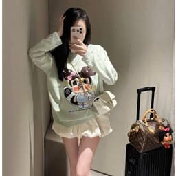 Áo Thun giấy hàng L1 chuẩn đẹp, Áo thun giấy cao cấp form rộng AP0413 6