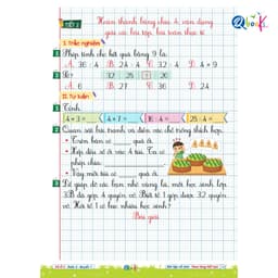 Sách - Vở Ô Li Bài Tập Về Nhà Toán Lớp 3 - Quyển 1 (Theo Từng Tiết Học) - Có Mã QR Video Bài Giảng của Qbooks 5