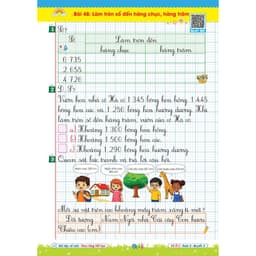 Sách - Combo Vở Ô Li Bài Tập Về Nhà Toán Lớp 3 - Có Mã QR Video Bài Giảng Từng Tiết Học (Qbooks) 8