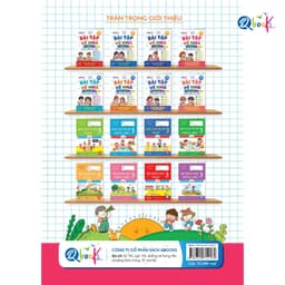 Sách - Vở Ô Li Bài Tập Về Nhà Toán Lớp 3 - Quyển 4 (Theo Từng Tiết Học) - Có Mã QR Video Bài Giảng của Qbooks 8