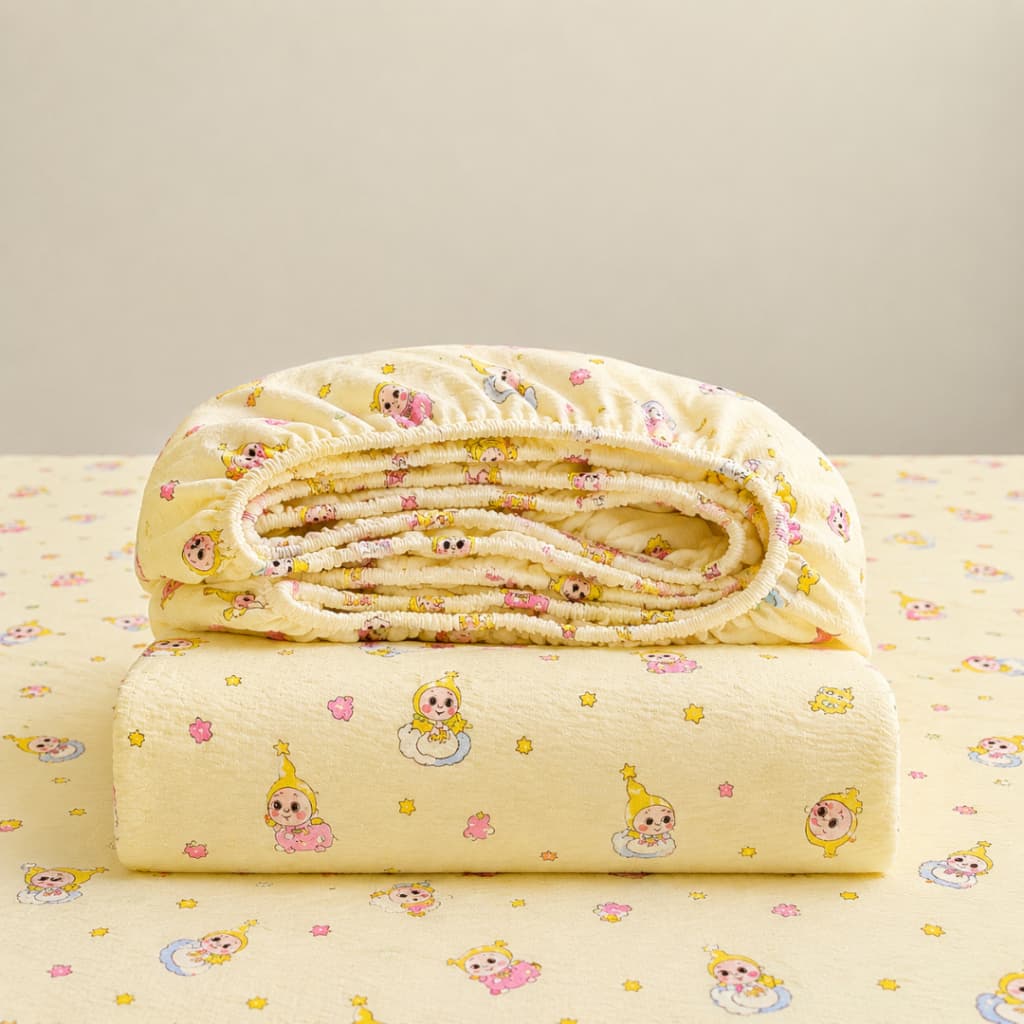 Bộ Ga Gối 3 Món Cotton Icy Hoạ Tiết Pastel Decor.urhome không kèm vỏ chăn