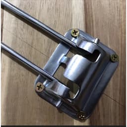 • [HÀNG LOẠI 1] Bộ 4 Chân Bàn Gấp Gọn chữ V Cao 28cm Thép Không Gỉ  ( Kèm Vít ) 5