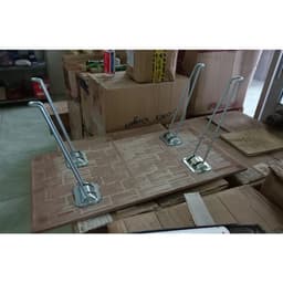• [HÀNG LOẠI 1] Bộ 4 Chân Bàn Gấp Gọn chữ V Cao 28cm Thép Không Gỉ  ( Kèm Vít ) 7