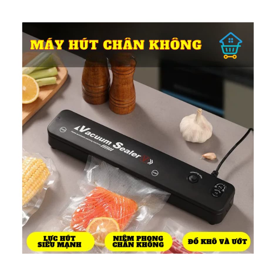 Máy Hút Chân Không Thực Phẩm Kèm Hàn Miệng Túi