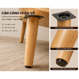 Chân Bàn Gỗ Tự Nhiên – Chân Tủ, Chân Kệ, Chân Bàn Cafe, Bàn Trà – Nhiều Kích Thước 8–75cm 3