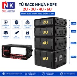 Tủ đựng micro âm thanh khung thép vỏ nhựa chống va đập, hộp đựng mic và phụ kiện âm thanh 1