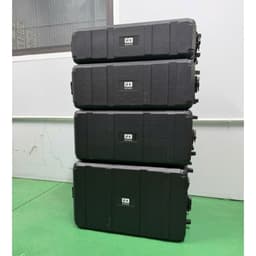 Tủ đựng micro âm thanh khung thép vỏ nhựa chống va đập, hộp đựng mic và phụ kiện âm thanh 3