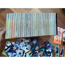 (+pos) Bộ 26q vở Blue Lock - Bluelock tập 1-26 full card + 5 standee+poster 4