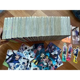 (+pos) Bộ 26q vở Blue Lock - Bluelock tập 1-26 full card + 5 standee+poster 5