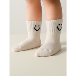 Set 10 Đôi Tất Nữ Cổ Ngắn Cotton Mềm Mại Kẻ Tăm Họa Tiết Mặt Cười Lucky Co Giãn Thoáng Khí Freesize 35-40 5