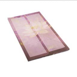 ̀̀̀̀̀̀̀̀̀̀̀50 Tờ Giấy Xuyến Chỉ Kẻ Ô Mễ Phủ Sáp Lâm Thiếp In Nền Hoa Sen Luyệt Viết Thư Pháp Hán Việt 4