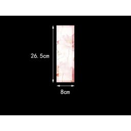 ̀̀̀̀̀̀̀̀̀̀̀50 Tờ Giấy Xuyến Chỉ Kẻ Ô Mễ Phủ Sáp Lâm Thiếp In Nền Hoa Sen Luyệt Viết Thư Pháp Hán Việt 2