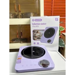 Bếp Từ Đơn Cao Cấp GROPA-Thiết Kế Tím Pastel Cực Xinh, Nấu Nướng Nhanh Chóng, Tiết Kiệm Điện (Bảo Hành 2 Năm)-Chính Hãng 1