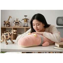 GẤU BÔNG CÁ SẤU DÀI 80CM – SIÊU TO, SIÊU MỀM, ÔM CỰC ĐÃ NHÀ MIU GẤU XINH 6
