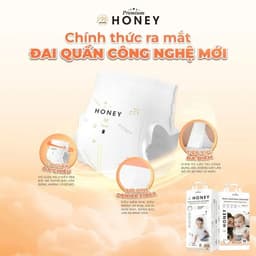 [ Combo mua 5 tặng 1 ] Tã/bỉm HONEY đủ size NB66/S52/M46/M52/L48/XL44/XXL42/XXXL40/XXXXL38 7