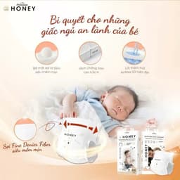 [ Combo mua 5 tặng 1 ] Tã/bỉm HONEY đủ size NB66/S52/M46/M52/L48/XL44/XXL42/XXXL40/XXXXL38 8