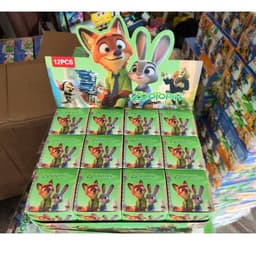 Blindbox Hộp Mù 24 Móc Khóa Zootopia Bí Ẩn – Móc Khóa Noel, Ngựa, NATRA, Capybara, Labubu – Quà Tặng Dễ Thương Cho Bé 9