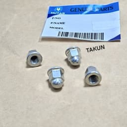 4 Ốc, tán đũa đầu quylat bịt xe DREAM, WAVE... 7mm 4