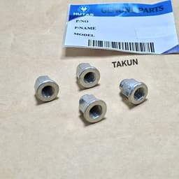 4 Ốc, tán đũa đầu quylat bịt xe DREAM, WAVE... 7mm 5