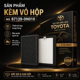 Lọc Gió Điều Hoà Cao Cấp Camry(01-08), Avalon, Prado, Altis, RX350. Mã sp: 8713930040 / 871390N010 7