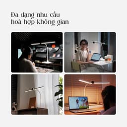 Kyvian Đèn Bàn Học Chống Cận Luxia Pro V2 1100 Lumen CRI ≥97 Bảo Vệ Mắt 16W 10 Cấp Độ Sáng 4 Nhiệt Độ Màu by Velix 8