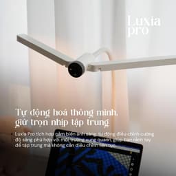 Kyvian Đèn Bàn Học Chống Cận Luxia Pro V2 1100 Lumen CRI ≥97 Bảo Vệ Mắt 16W 10 Cấp Độ Sáng 4 Nhiệt Độ Màu by Velix 6