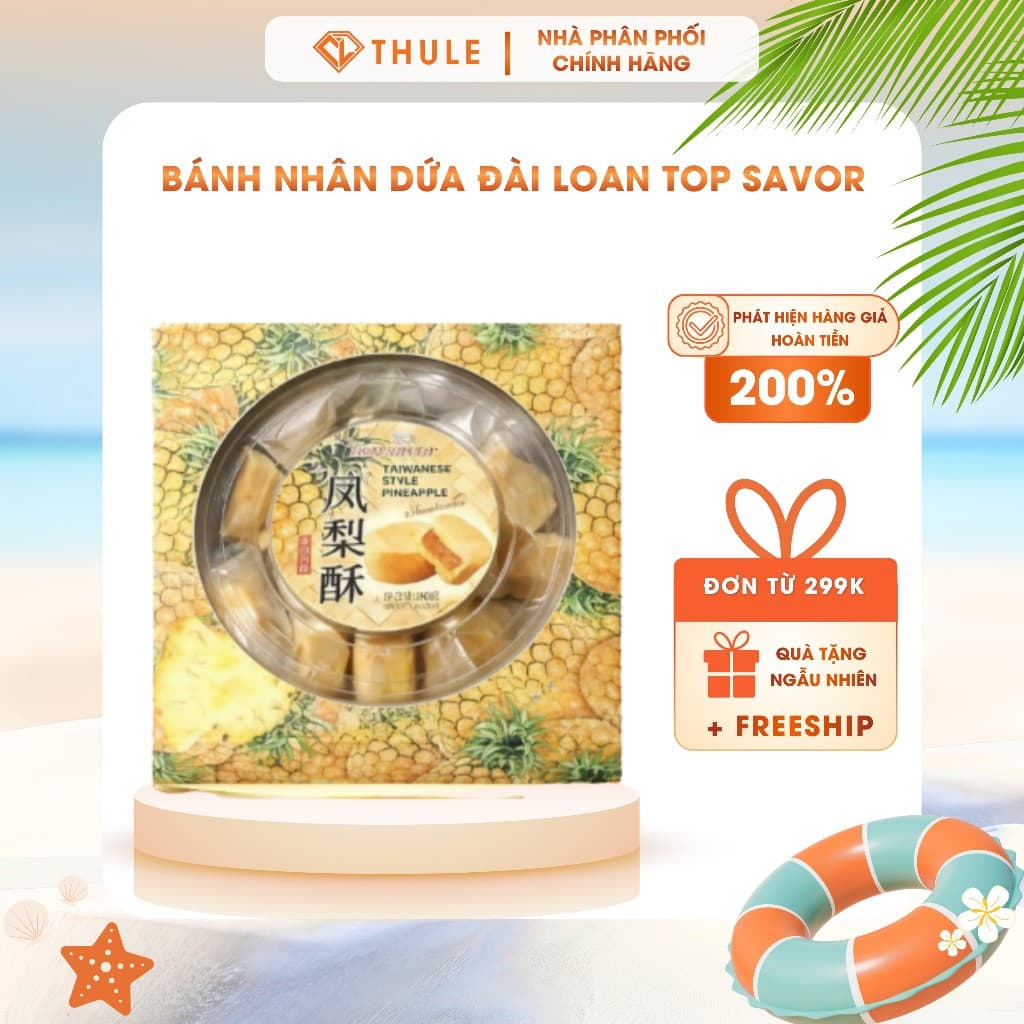 BÁNH NHÂN DỨA ĐÀI LOAN TOP SAVOR