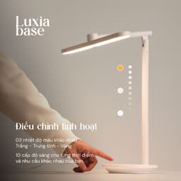 Kyvian Đèn Bàn Học Chống Cận Luxia Base 18W 1100 Lumen CRI ≥95 Bảo Vệ Mắt by Velix 5